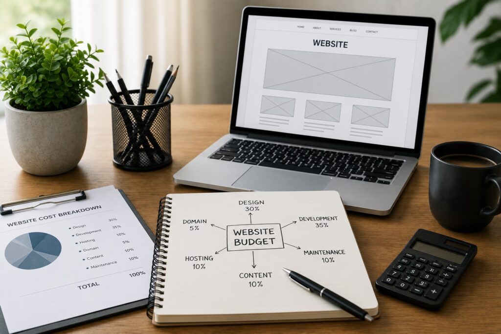 Professional website design services in Zimbabwe